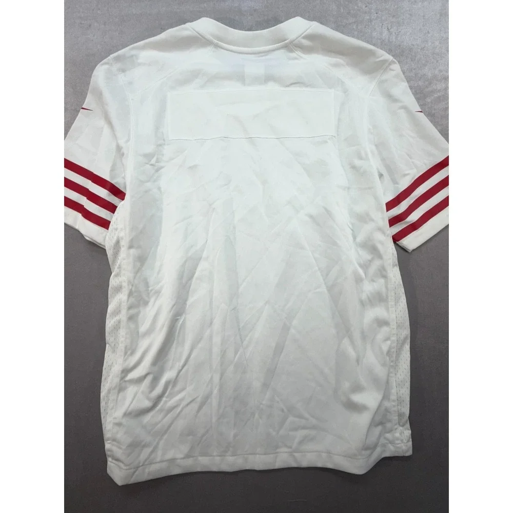NFL Nike On Field Mens San Francisco 49ers White Blank Jersey Size Large